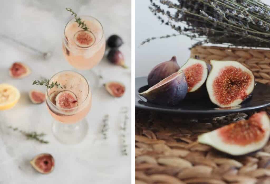fig cocktail with bitters